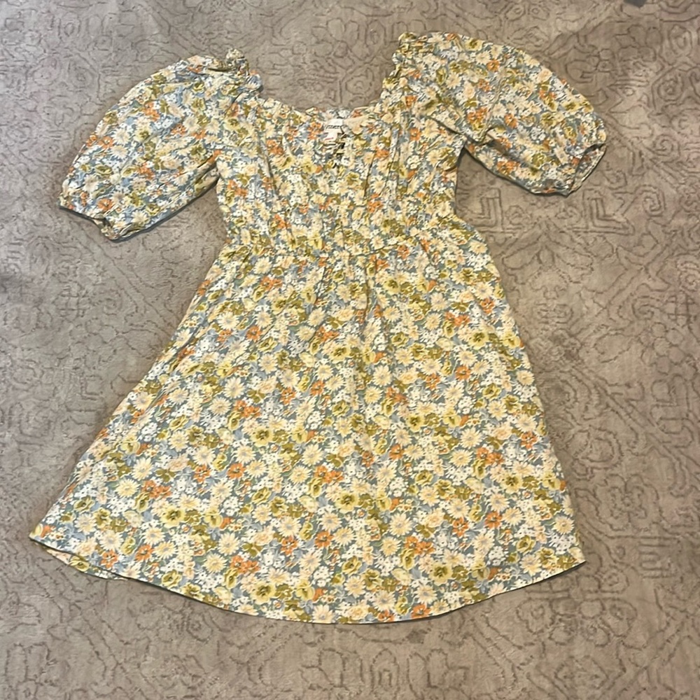 Floral off the shoulder dress
